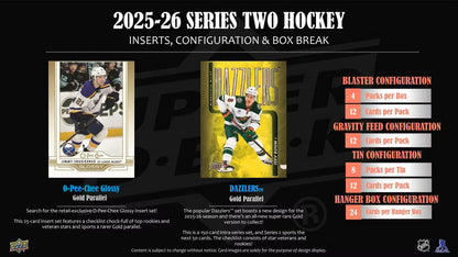 2025-26 Upper Deck Series 2 Hockey Blaster Box