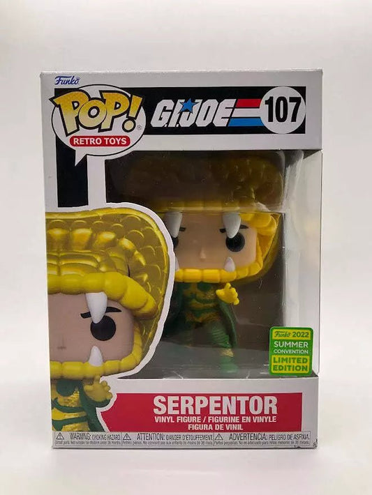 Serpentor Funko Pop! G.I. Joe #107 2022 Summer Convention Exclusive - Collector Store LLC