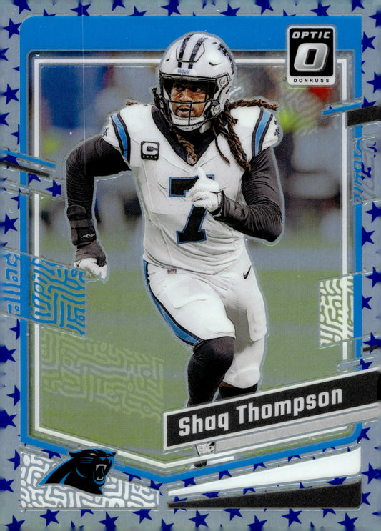 Shaq Thompson 2023 Panini Donruss Optic Star Prizm #30 - Collector Store LLC