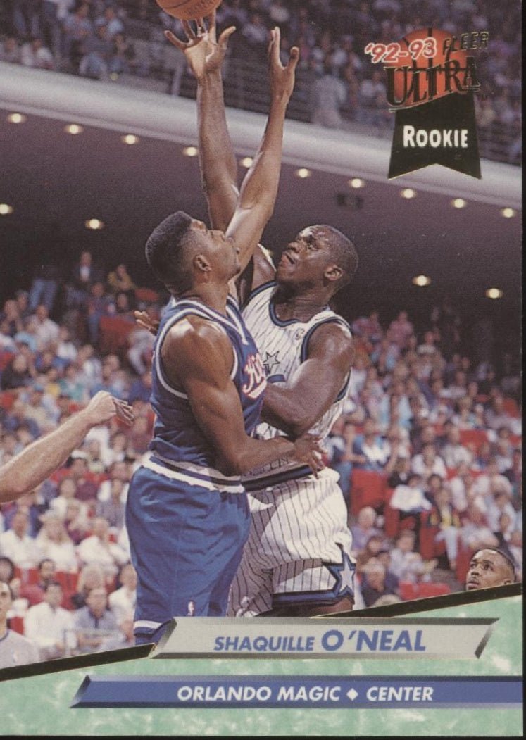 Shaquille O'Neal 1992 - 93 Fleer Ultra RC #328 #3 - Collector Store LLC