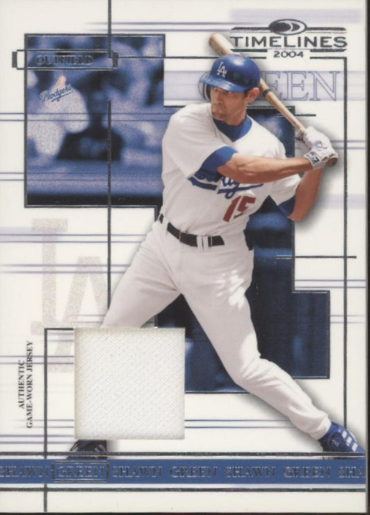 Shawn Green 2004 Donruss Timelines Swatch #45 - Collector Store LLC