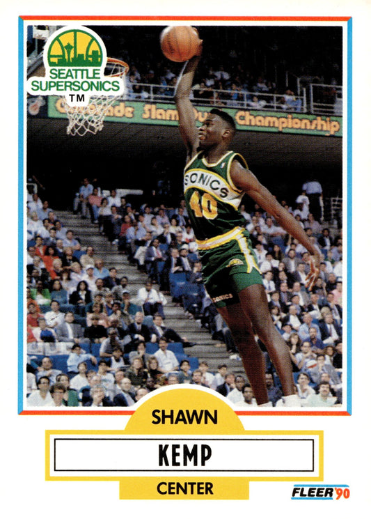 Shawn Kemp 1990 - 91 Fleer RC #178 - Collector Store LLC