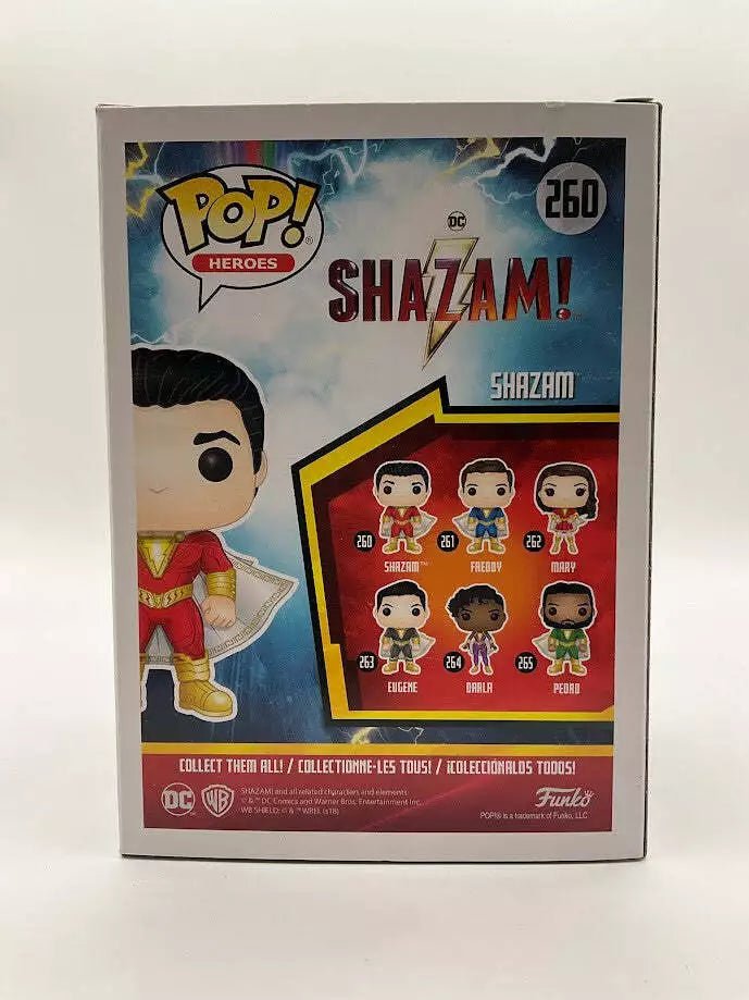 Shazam Funko Pop! Heroes #260 GITD Hot Topic Exclusive - Collector Store LLC