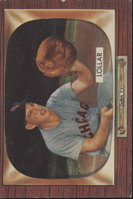 Sherman Lollar 1955 Bowman #174 Chicago White Sox VG - EX - Collector Store LLC