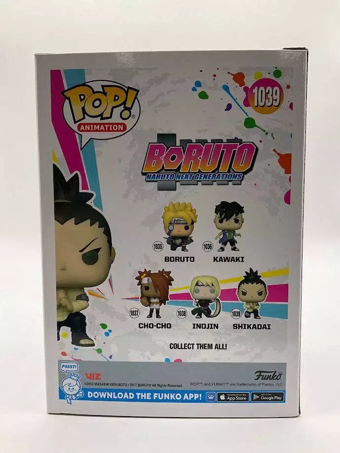 Shikadai Funko Pop! Boruto Naruto Next Generation #1039 - Collector Store LLC