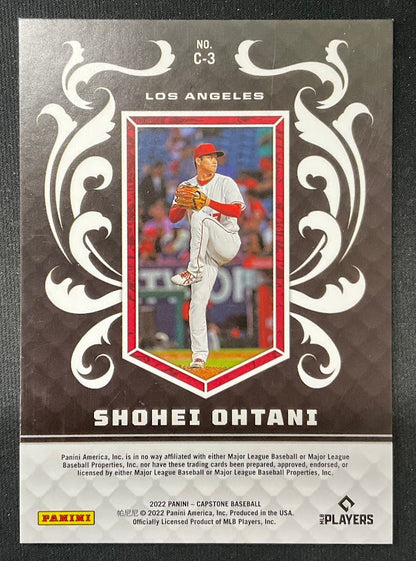 Shohei Ohtani 2022 Panini Capstone Crest #C - 3 - Collector Store LLC