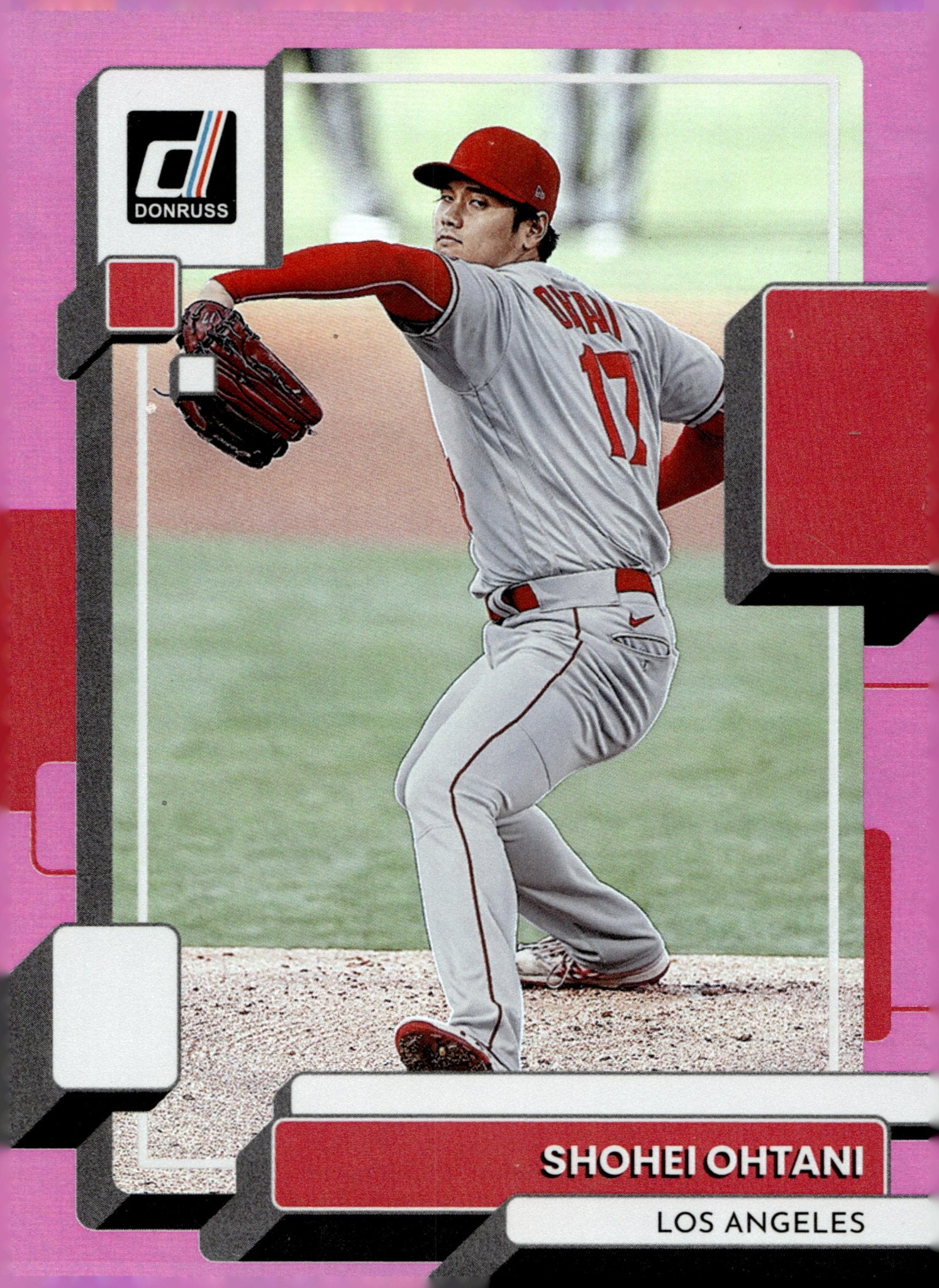 Shohei Ohtani 2022 Panini Donruss Pink Foil #147 - Collector Store LLC