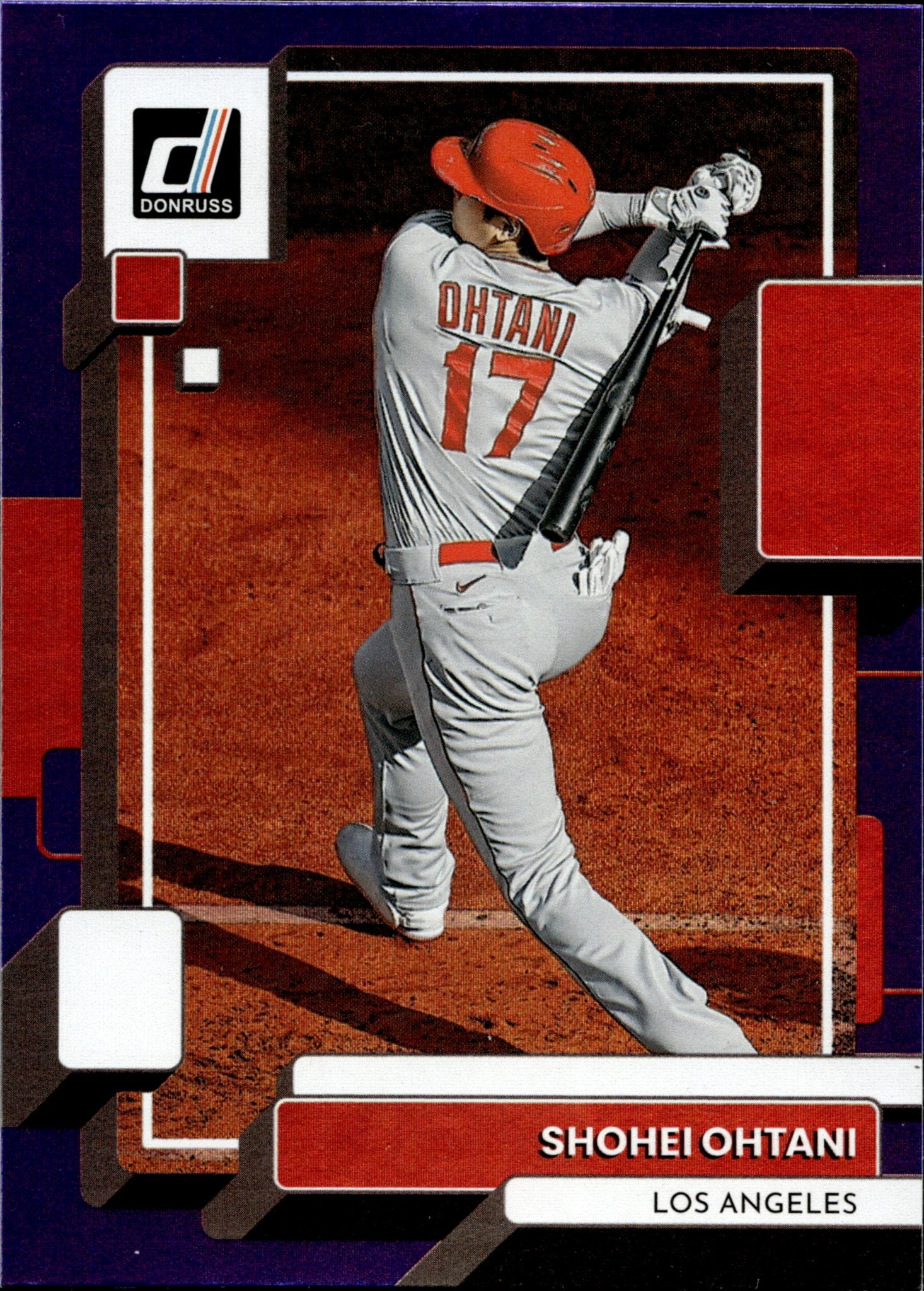 Shohei Ohtani 2022 Panini Donruss Purple Foil #147 - Collector Store LLC