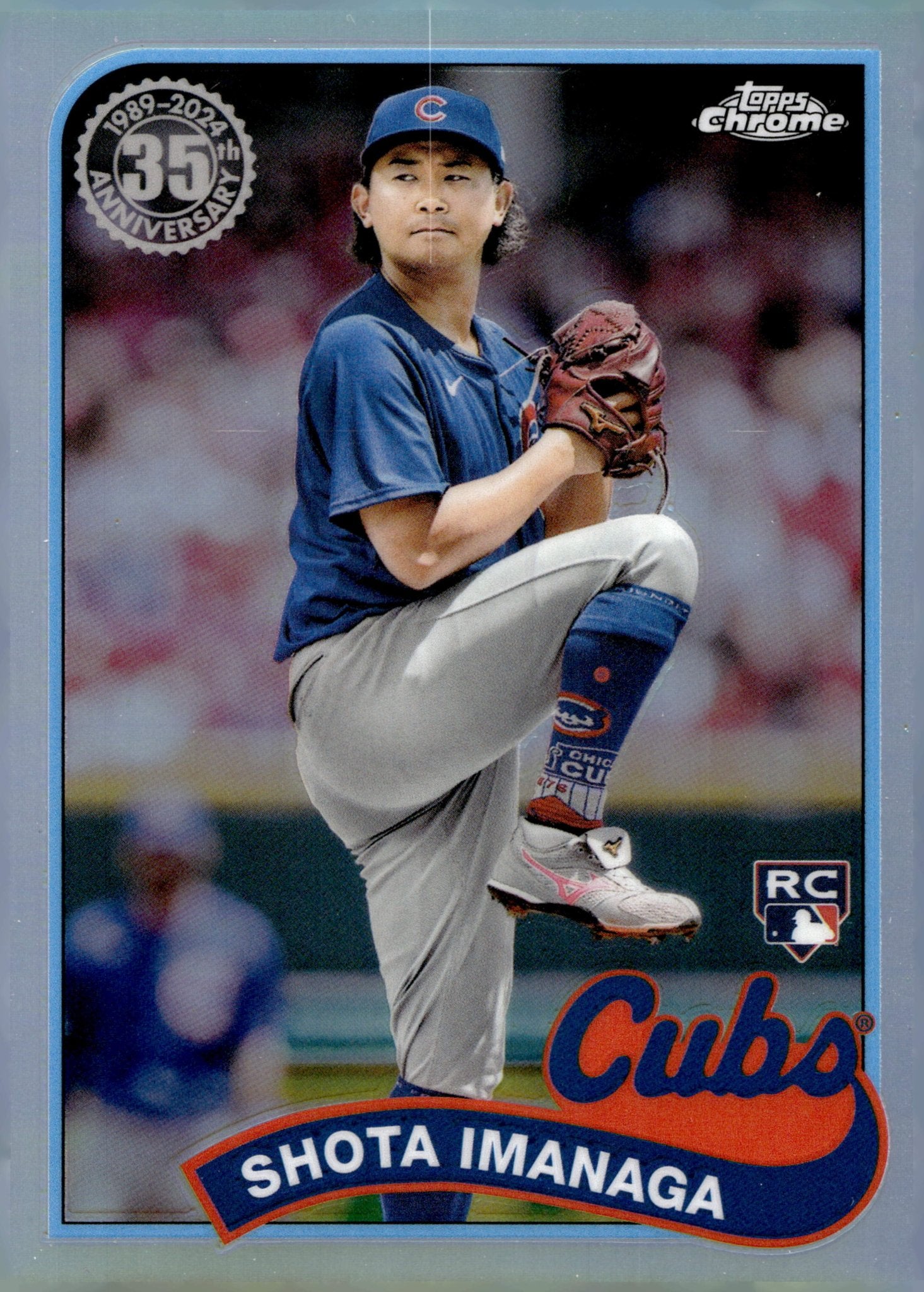 Shota Imanaga 2024 Topps Chrome 35th Anniversary Refractor RC #89CU - 7 - Collector Store LLC