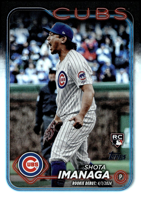 Shota Imanaga 2024 Topps Update Series Foil RC #US281 - Collector Store LLC