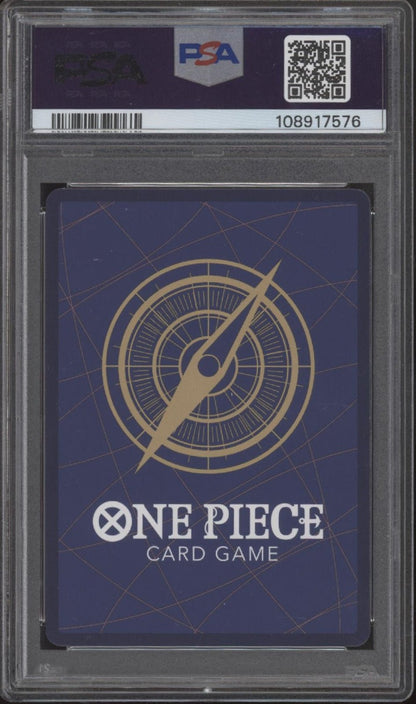 Silvers Rayleigh One Piece Card Game Two Legends Manga Alternate Art #118 PSA 10 - Collector Store LLC