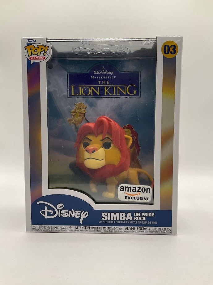 Simba on Pride Rock Funko Pop! VHS Covers #03 Amazon Exclusive - Collector Store LLC