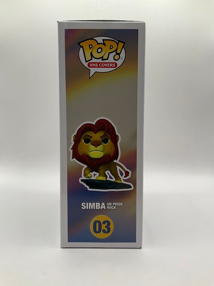 Simba on Pride Rock Funko Pop! VHS Covers #03 Amazon Exclusive - Collector Store LLC