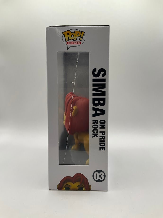 Simba on Pride Rock Funko Pop! VHS Covers #03 Amazon Exclusive - Collector Store LLC