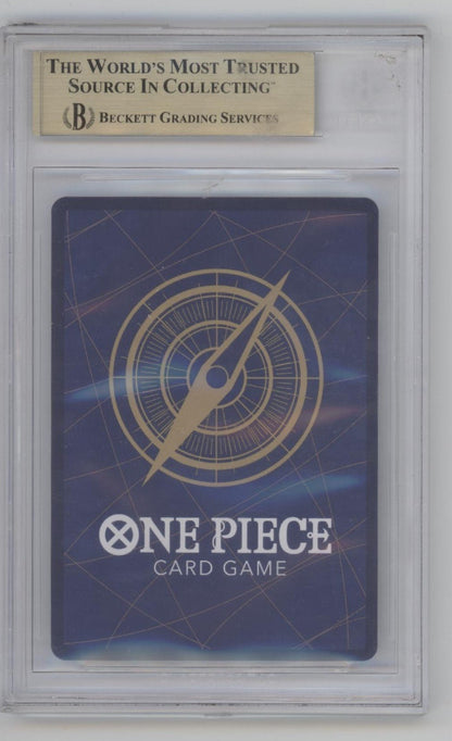 Soge King One Piece Card Game Pillars of Strength Manga Alt Art JP Beckett 9.5 - Collector Store LLC