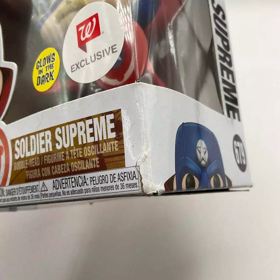 Soldier Supreme Funko Pop! Infinity Warps #679 GITD Walgreens Exclusive - Collector Store LLC