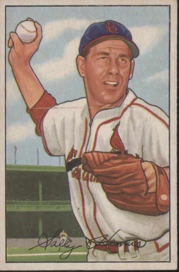 Solly Hemus 1952 Bowman RC #212 St. Louis Cardinals VG - EX - Collector Store LLC