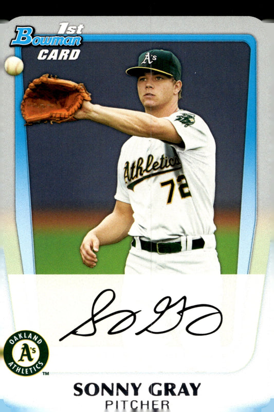 Sonny Gray 2011 Bowman 1st #BDPP35 - Collector Store LLC