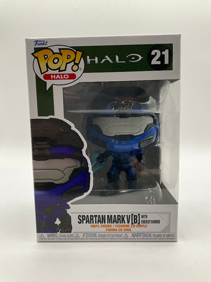 Spartan Mark V (B) with Energy Sword Funko Pop! Halo #21 - Collector Store LLC