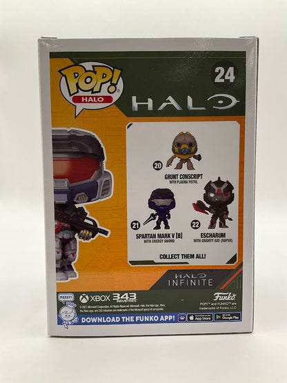 Spartan Mark VII with BR75 Battle Rifle Funko Pop! Halo #24 Specialty Series - Collector Store LLC