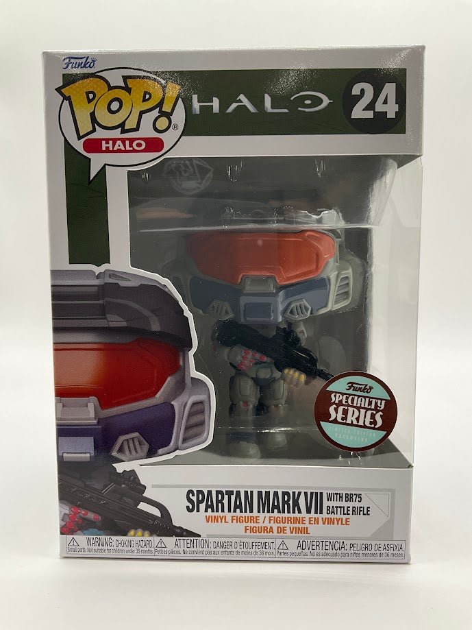 Spartan Mark VII with BR75 Battle Rifle Funko Pop! Halo #24 Specialty Series - Collector Store LLC