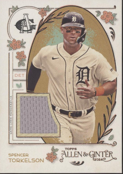 Spencer Torkelson 2024 Topps Allen & Ginter Swatch #AGR - ST - Collector Store LLC