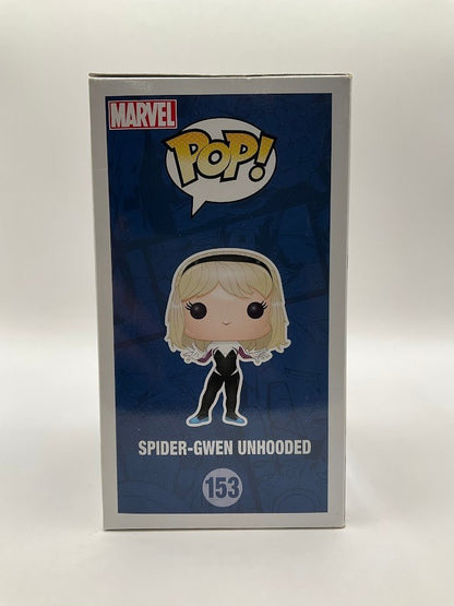 Spider - Gwen Unhooded Funko Pop! Marvel #153 Hot Topic Exclusive - Collector Store LLC