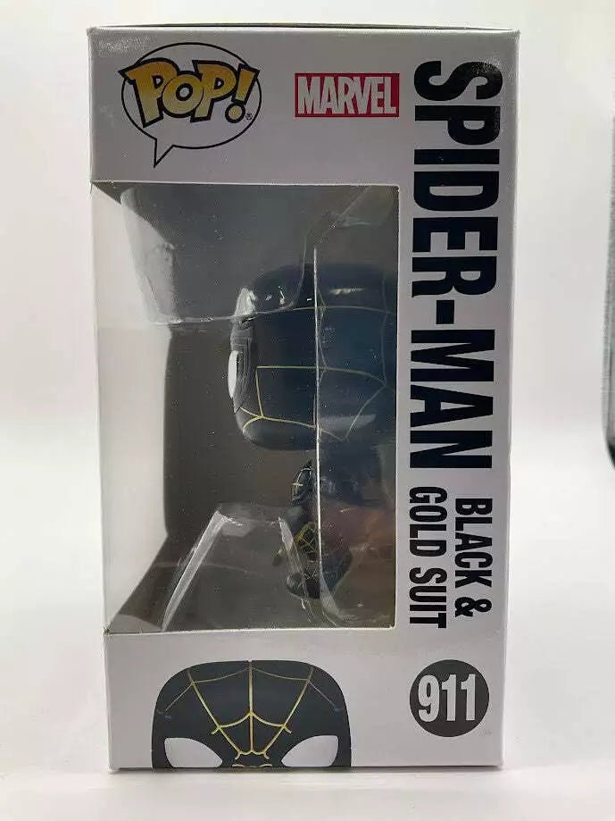 Spider - Man Black & Gold Suit Funko Pop! Spider - Man No Way Home #911 - Collector Store LLC