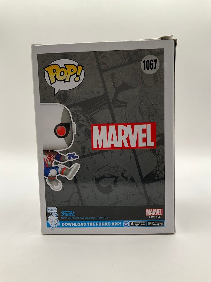 Spider - Man (Bug - Eyes Armor) Funko Pop! Marvel #1067 2022 Winter Convention - Collector Store LLC