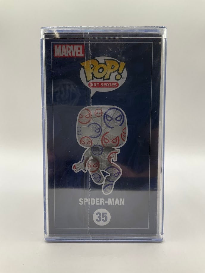 Spider - Man Funko Pop! Marvel #35 Art Series Target Exclusive - Collector Store LLC