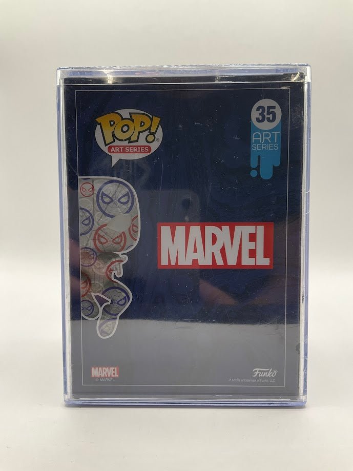 Spider - Man Funko Pop! Marvel #35 Art Series Target Exclusive - Collector Store LLC