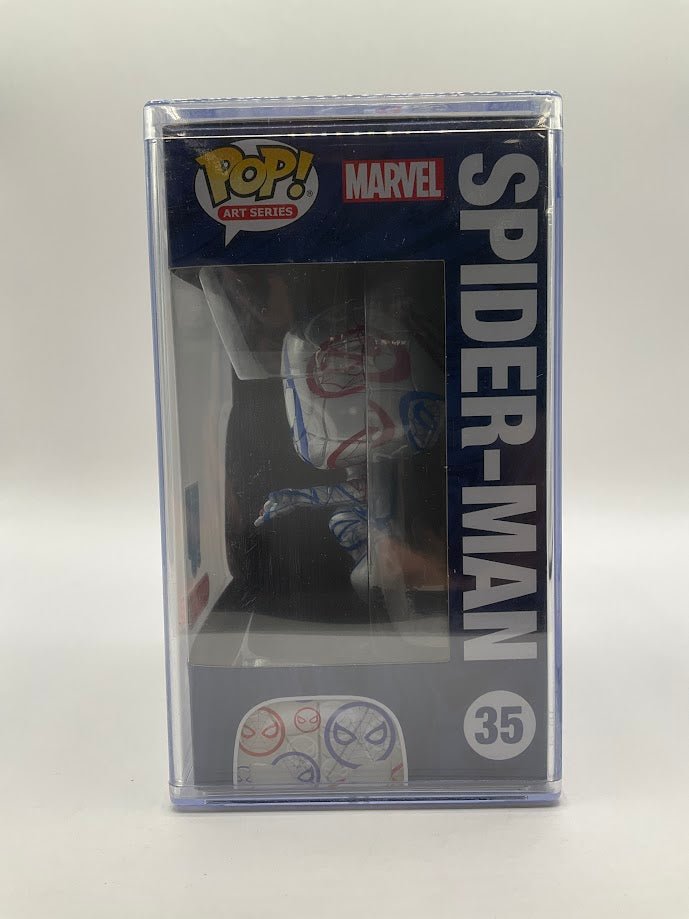 Spider - Man Funko Pop! Marvel #35 Art Series Target Exclusive - Collector Store LLC