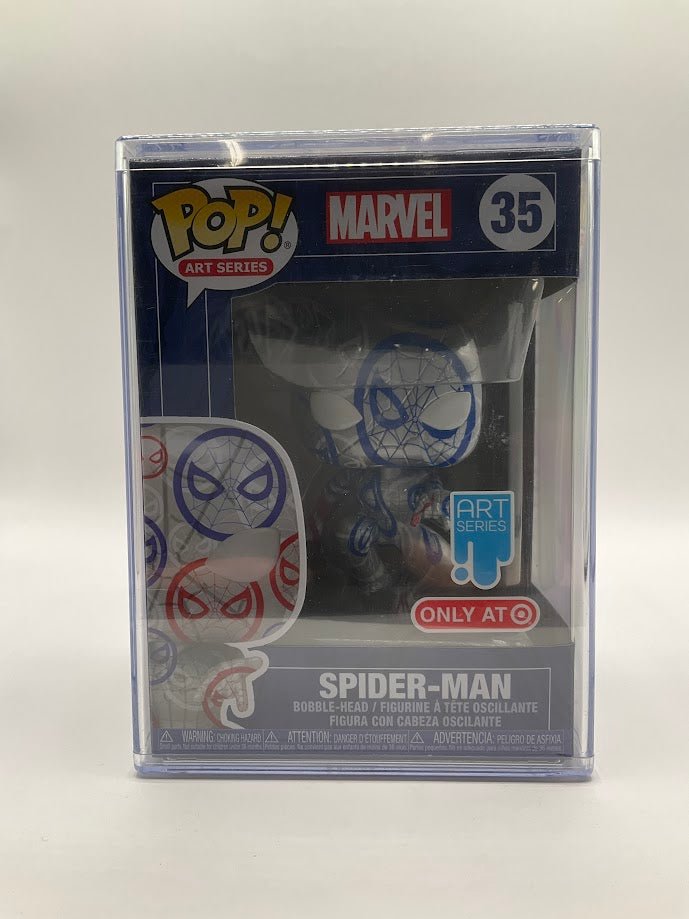 Spider - Man Funko Pop! Marvel #35 Art Series Target Exclusive - Collector Store LLC