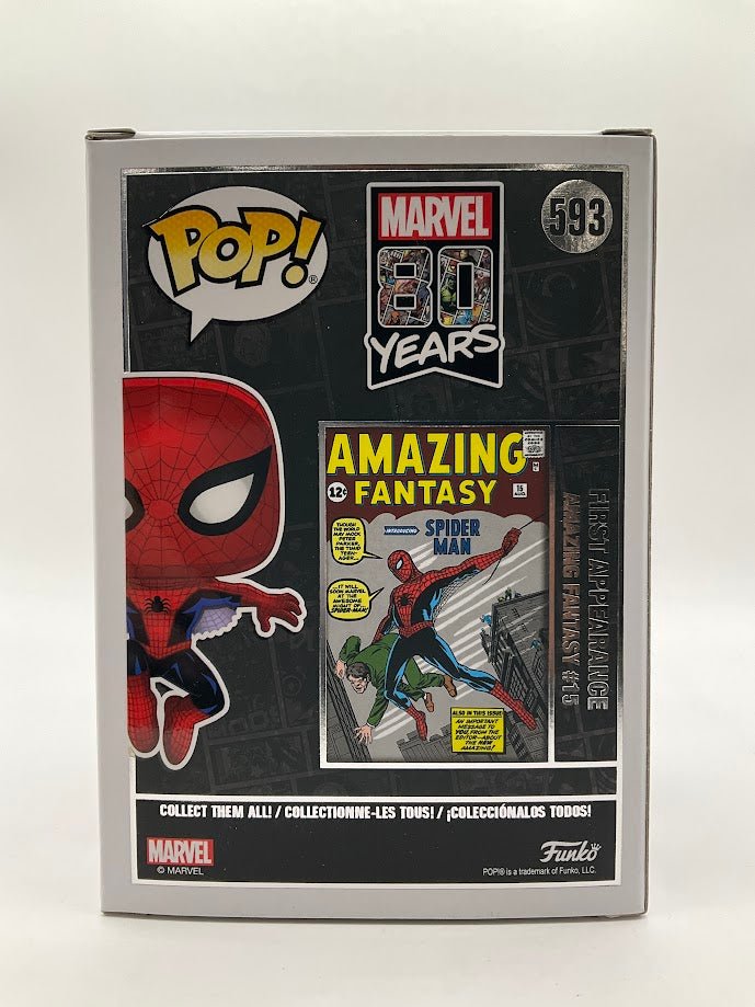 Spider - Man Funko Pop! Marvel 80 Years #593 Hot Topic Exclusive - Collector Store LLC