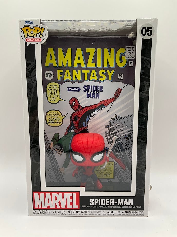 Spider - Man Funko Pop! Marvel Comic Covers #05 - Collector Store LLC