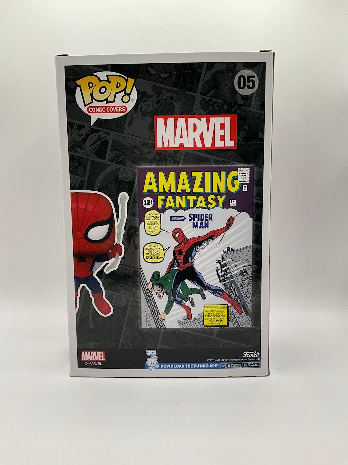 Spider - Man Funko Pop! Marvel Comic Covers #05 - Collector Store LLC