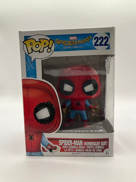 Spider - Man (Homemade Suit) Funko Pop! Spider - Man Homecoming #222 - Collector Store LLC