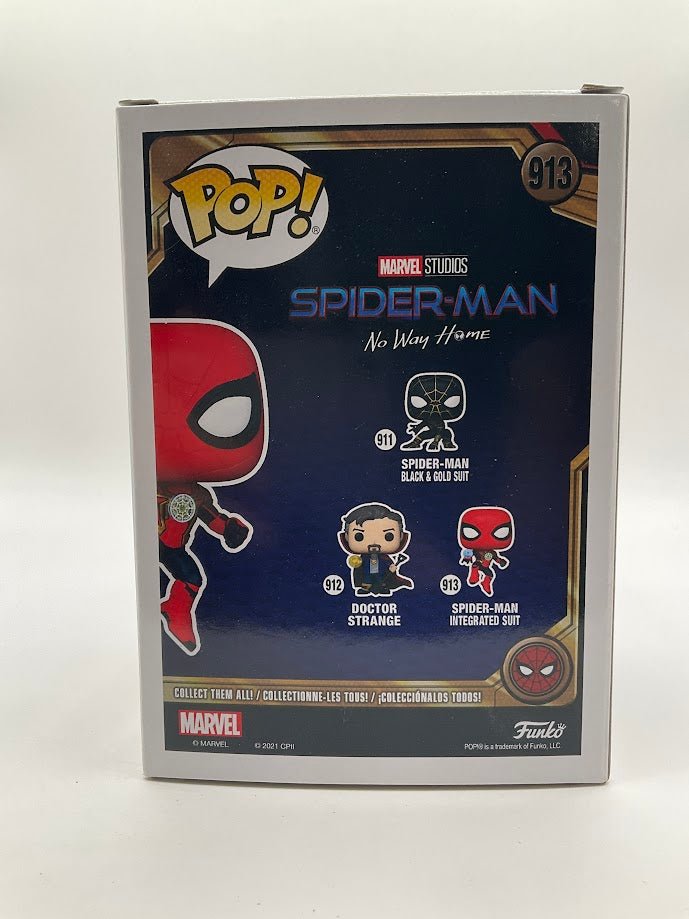 Spider - Man Integrated Suit Funko Pop! Spider - Man No Way Home #913 - Collector Store LLC