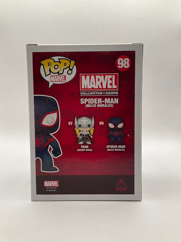 Spider - Man (Miles Morales) Funko Pop! Marvel Collector Corps #98 Exclusive - Collector Store LLC