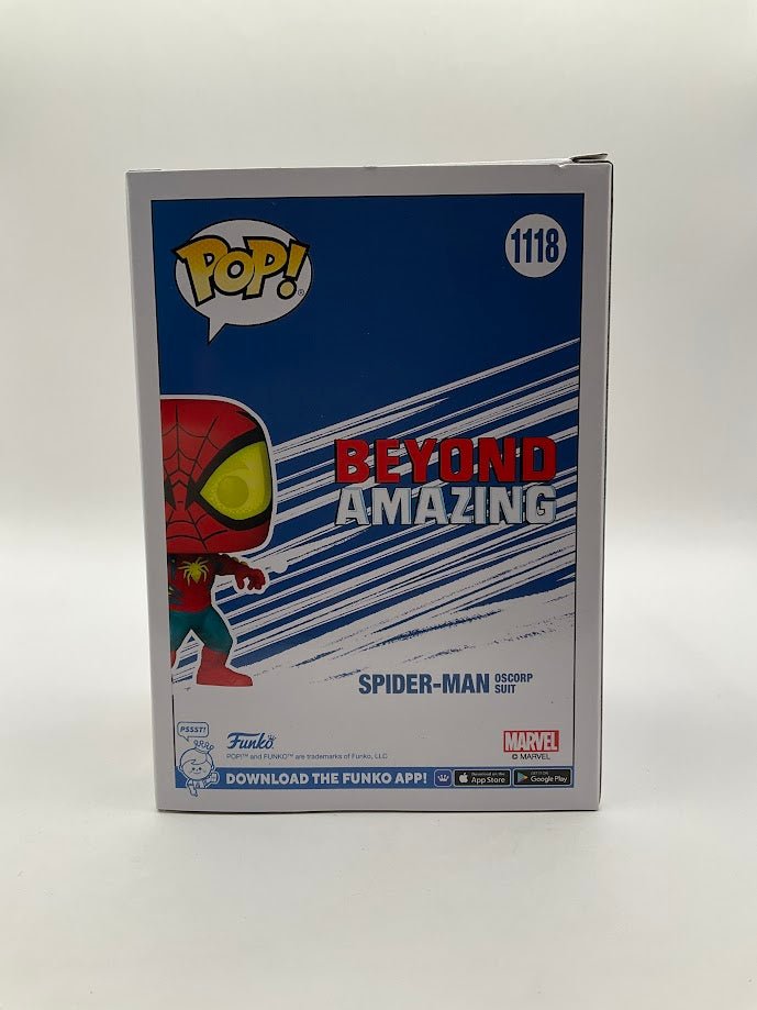 Spider - Man Oscorp Suit Funko Pop! Marvel #1118 Beyond Amazing Collection - Collector Store LLC