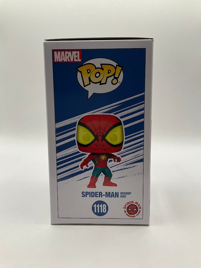 Spider - Man Oscorp Suit Funko Pop! Marvel #1118 Beyond Amazing Collection - Collector Store LLC