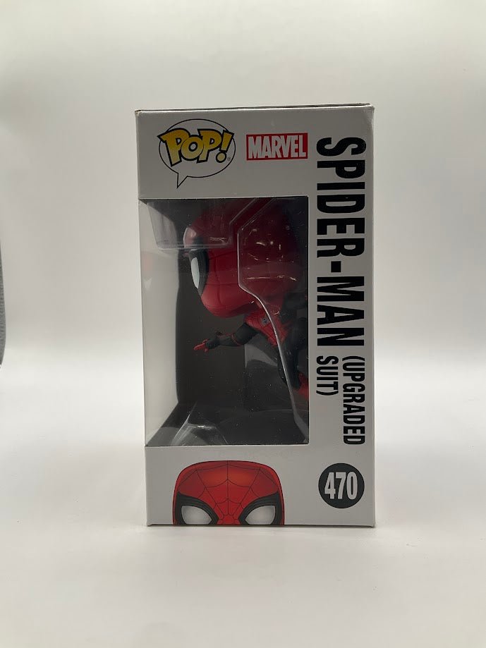 Spider - Man (Upgraded Suit) Funko Pop! Spider - Man Far From Home #470 - Collector Store LLC