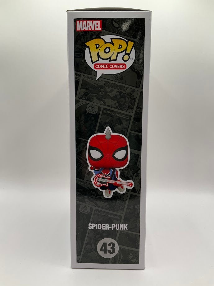 Spider - Punk Funko Pop! Marvel Comic Covers #43 - Collector Store LLC