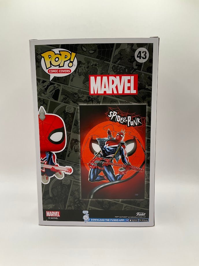 Spider - Punk Funko Pop! Marvel Comic Covers #43 - Collector Store LLC