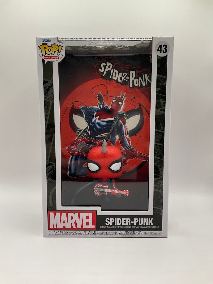 Spider - Punk Funko Pop! Marvel Comic Covers #43 - Collector Store LLC