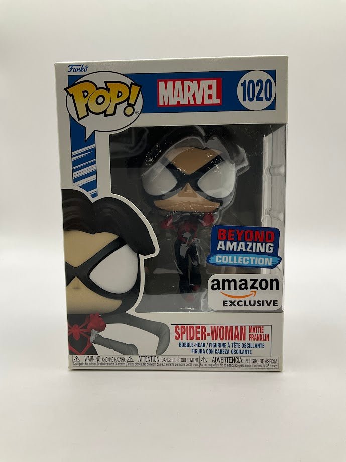 Spider - Woman Mattie Franklin Funko Pop! Marvel #1020 Beyond Amazing Amazon - Collector Store LLC