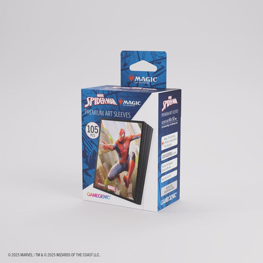 Gamegenic: Magic the Gathering Spider-Man Art Sleeves 105ct (Spider-Man)