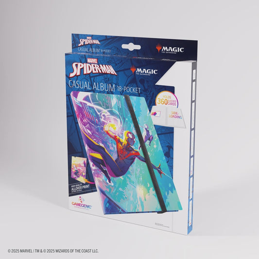 Gamegenic: Magic the Gathering Spider-Man 18-Pocket Album (Spider-Man / Spider-Gwen)