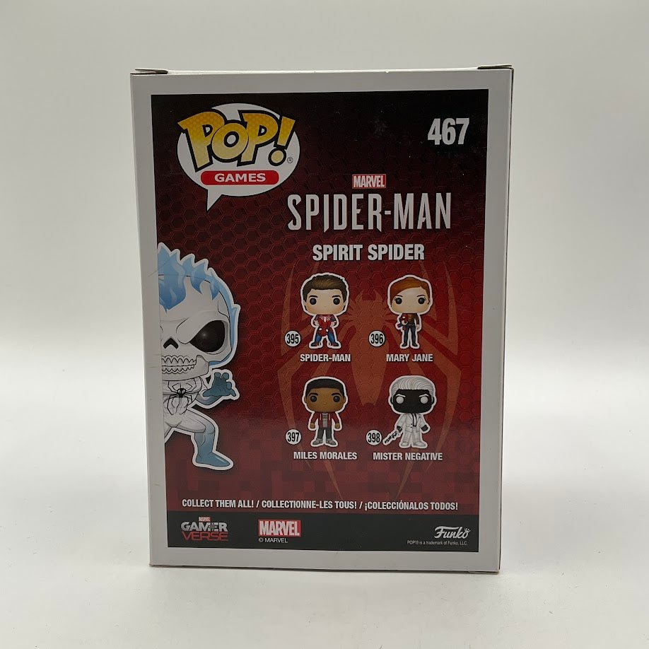 Spirit Spider Funko Pop! Spider - Man #467 GITD Walgreens Exclusive - Collector Store LLC