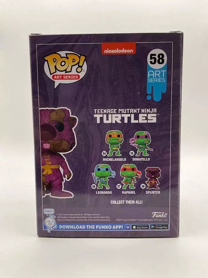 Splinter Funko Pop! Teenage Mutant Ninja Turtles #58 Art Series Target Exclusive - Collector Store LLC